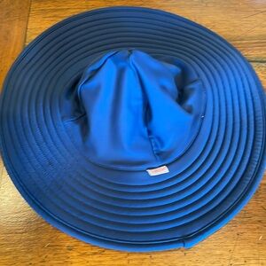 - RUFFLE BUTTS | navy sun hat | 3T-5T